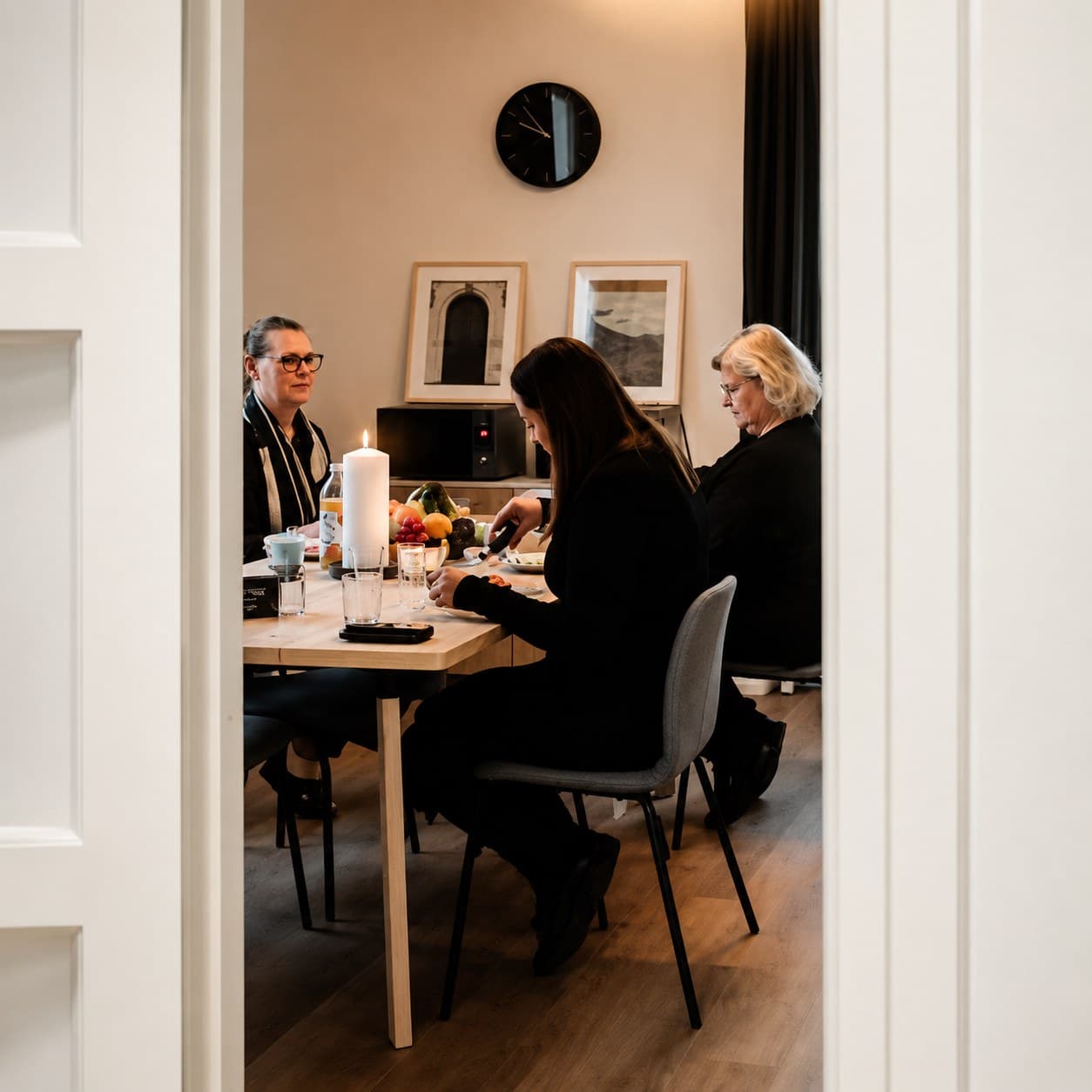 Medarbetare på Preventum Partner i samtal